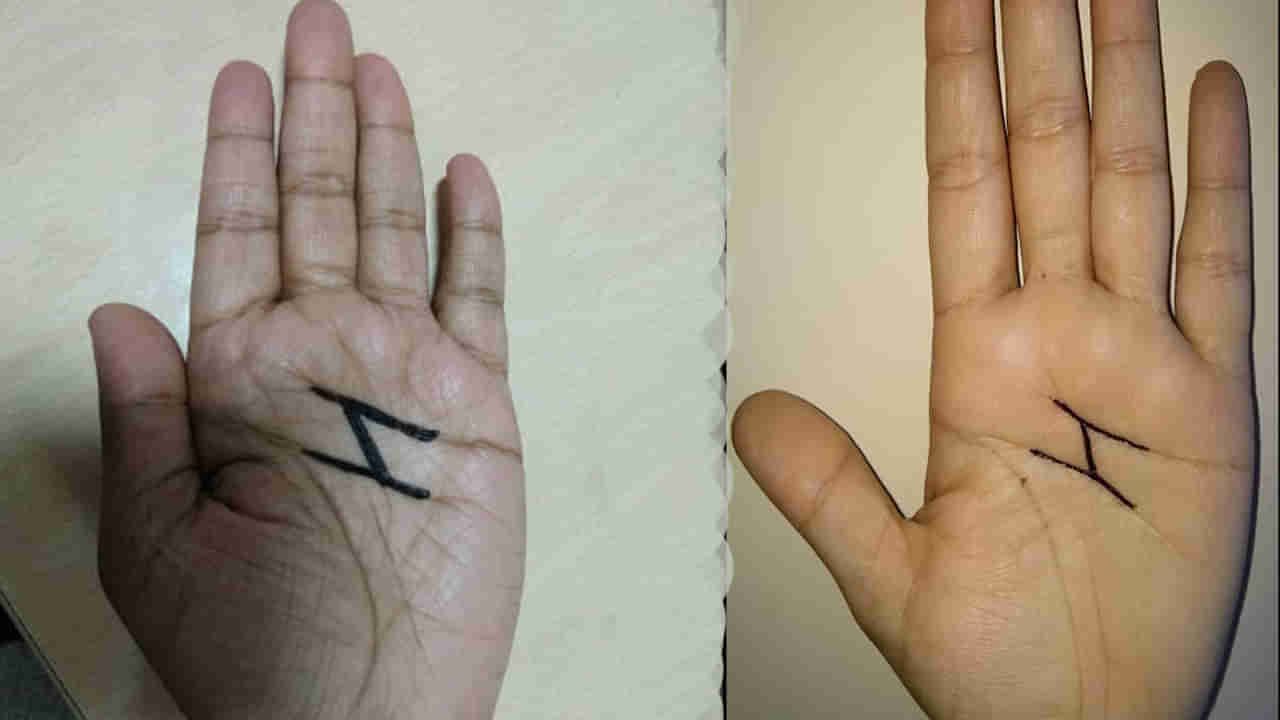 Palmistry: మీ అరచేతిలో ఈ ఆకారం ఉందా.? అయితే మీరు అదృష్ట వంతులే.. ఆ ఏజ్‌ తర్వాత మీకు తిరుగే ఉండదు..