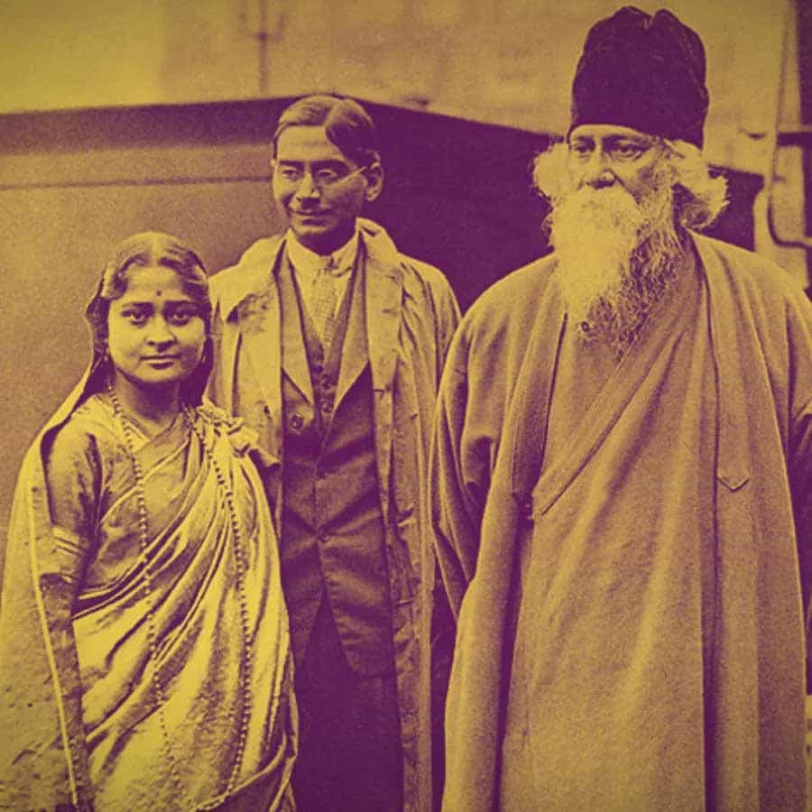 ఠాగూర్ తన మొదటి కవితను కేవలం 8 సంవత్సరాల వయస్సులో రాశాడు.  రవీంద్రనాథ్ రాసిన ఓ చిన్న కథ 1877 లో  ప్రచురించబడింది. అప్పుడు అతని వయసు 16 సంవత్సరాలు. అన్నయ్య కోరిక మేరకు రవీంద్ర లా చదవడానికి లండన్ వెళ్లాడు. అక్కడ ఉంటూనే చదువుకున్నా, డిగ్రీ పట్టా తీసుకోకుండానే తిరిగి స్వదేశానికి చేరుకున్నాడు. 