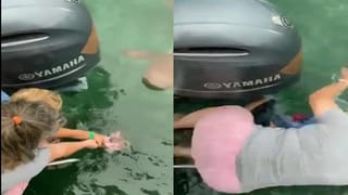 Monster fish: జాలరి వలకు చిక్కిన అరుదైన చేప.. నెట్టింట వైరల్‌ అవుతున్న టైగర్‌ మస్కీ ఫిష్‌..