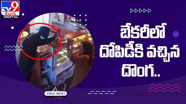 బేకరీలో దోపిడీకి వచ్చిన దొంగ.. అడ్డగించిన మహిళ ఏం చేసిందంటే బేకరీలో దోపిడీకి వచ్చిన దొంగ.. అడ్డగించిన మహిళ ఏం చేసిందంటే
