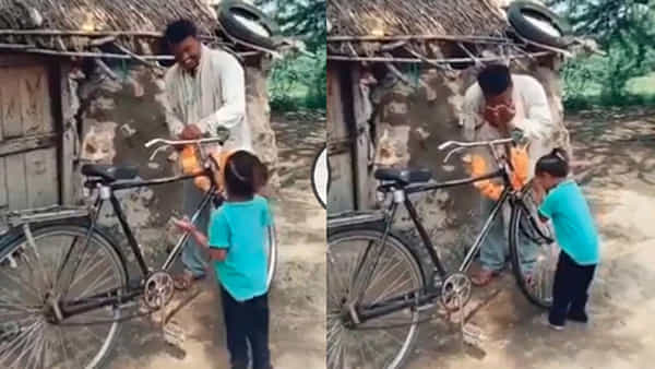Viral News: కొడుక్కి సెకండ్ హ్యాండ్ సైకిల్ కొనితెచ్చిన తండ్రి.. అప్పుడు ఆ బుడ్డొడి రియాక్షన్ చూడాలి..! షాక్ అవుతారు..