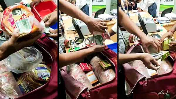 Delhi Airport: అక్రమ రవాణాకు అప్పడాల ప్యాకెట్స్.. 15 లక్షల యుఎస్ డాలర్ల తో పట్టుబడిన నిందితుడు