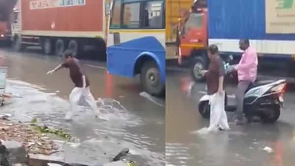 Viral Video: కిక్కెక్కింది.. అడుగులు తడబడ్డాయి.. కట్ చేస్తే సీను సితారైంది.. మందు బాబులు జర జాగ్రత్త..!