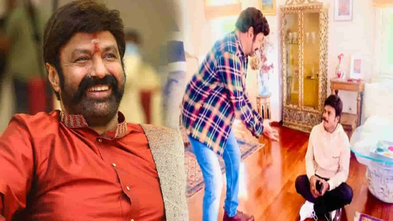 Balakrishna: బాలయ్యతో కలిసి డైలాగ్ అదరగొట్టిన సప్తగిరి.. ఫిదా అయిన నటసింహం.. కాళ్లు పైకి ఎత్తు అంటూ..