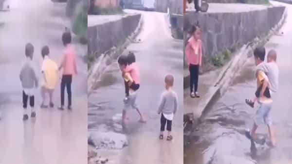 Viral Video: అమ్మలోని ఆలన, నాన్నలోని పాలన అన్న సొంతం.. తమ్ముడు, చెల్లెల కోసం చిన్నారి అన్న చేసిన పనికి ఫిదా కాని వారుంటారా..!