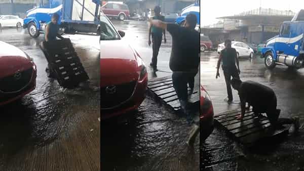 Viral Video: బూట్ల కోసం చూసుకుని.. తానే నీటిలో బొక్క బోర్లాపడిన యజమాని.. ఫన్నీ వీడియో వైరల్
