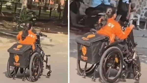 Viral Video: వీల్ఛైర్లో ఫుడ్ డెలివరీ చేస్తోన్న యువతి.. వైరల్ వీడియోను చూసి హ్యాట్సాఫ్ అంటోన్న నెటిజన్లు