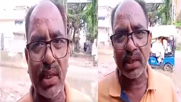 Video Viral: రోడ్ల దుస్థితిపై లైవ్ రిపోర్టింగ్.. ఇంతలో ఊహించని ఘటనకు అంతా షాక్..