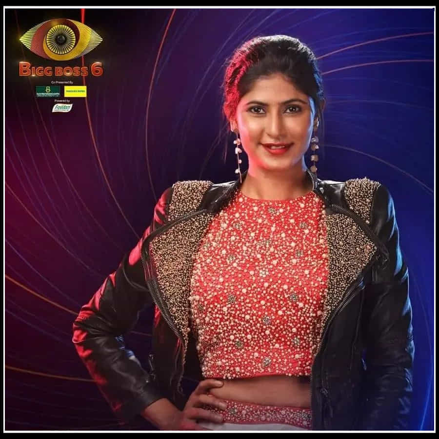Neha Chowdary ( నేహా ) - Courtesy: Bigg Boss 6 Telugu/star maa