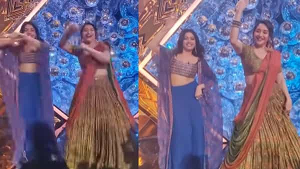 Maja Ma Song: గుడ్ బై మూవీ ప్రమోషన్ కోసం బుల్లి తెరపై సందడి చేసిన రష్మిక.. మాధురీ దీక్షిత్ తో సాంగ్ కు డ్యాన్స్..