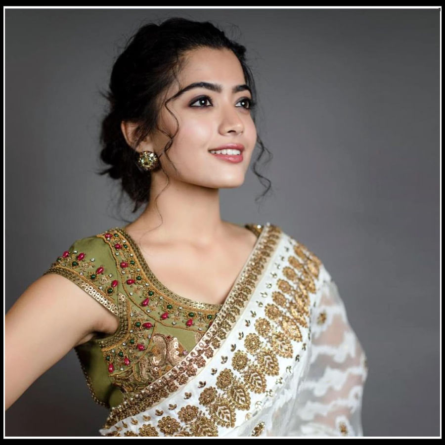 Rashmika Mandanna: నిలువెత్తు పుత్తడి బొమ్మల మెరిసిపోతున్న క్రష్మిక..