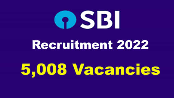 SBI Recruitment 2022: ఎస్బీఐలో 5008 క్లర్క్ పోస్టులకు ఇంకా దరఖాస్తు చేసుకోలేదా? మరికొన్ని గంటల్లో ముగుస్తున్న దరఖాస్తు గడువు..