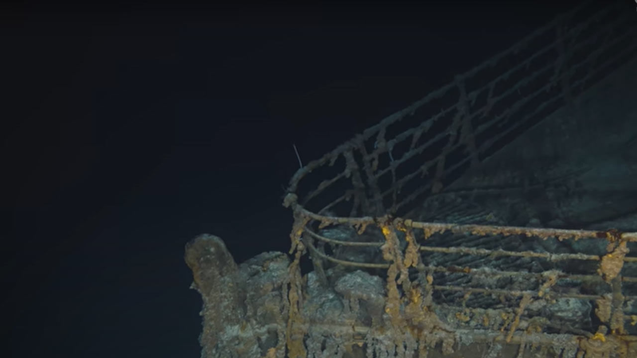 Titanic Video: సముద్ర గర్భంలో టైటానిక్ షిప్.. ఇంతకుముందెన్నడూ చూడని అద్భుతమైన వీడియో..