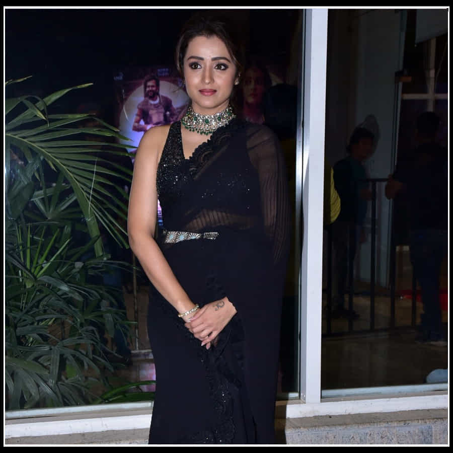 Trisha: నేలపై నడిచే నెలవంకలా చీరకట్టులో చెన్నై సుందరి త్రిష అందాలు..