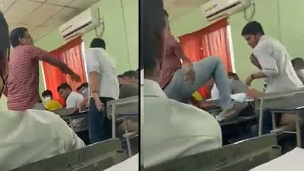 Viral News: విద్యార్థిని కాలితో తన్నిన లెక్చరర్పై ఇంటర్ బోర్డ్ సీరియస్.. కాలేజీ గుర్తింపు రద్దు విషయంలో...