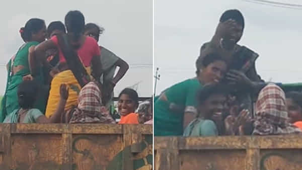 Viral Video: ట్రాక్టర్లో ఉత్సాహంగా డాన్స్ చేస్తున్న మహిళలు.. కట్ చేస్తే.. ఊహించని ఘటన..