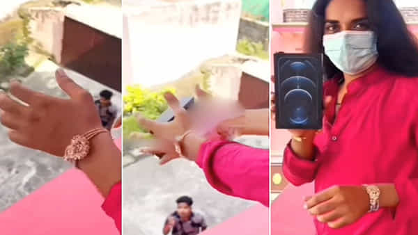 Viral video : గిఫ్ట్ చేతికొచ్చాకా ఊహించని షాక్ ఇచ్చిన ప్రియురాలు.. పాపం ఈ ప్రియుడి పరిస్థితి..
