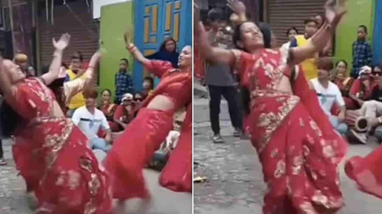 Viral Video: గురుత్వాకర్షణ శక్తికే సవాలు విసిరారు.. దుమ్మురేపిన ఆంటీల డాన్స్.. మాములుగా లేదండోయ్..