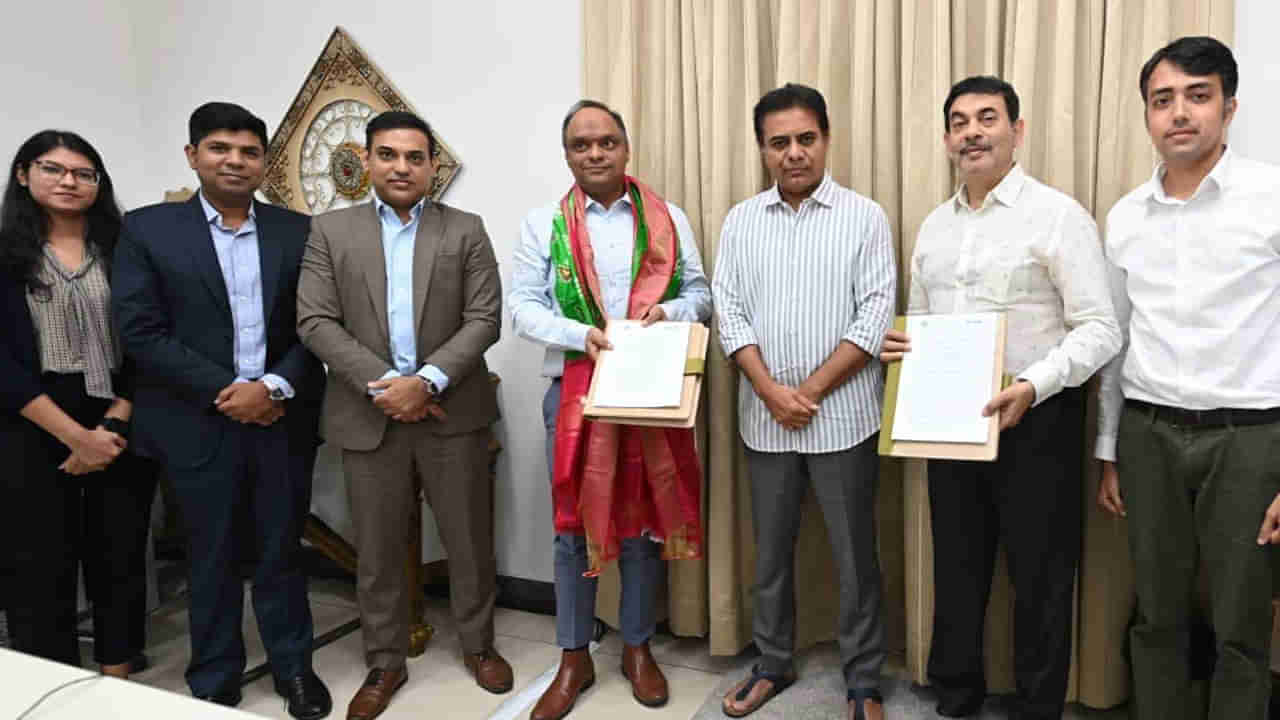 Telangana: తెలంగాణకు పెట్టుబడుల వరద.. ముందుకొచ్చిన మరో పెద్ద కంపెనీ.. హర్షం వ్యక్తం చేసిన మంత్రి KTR..