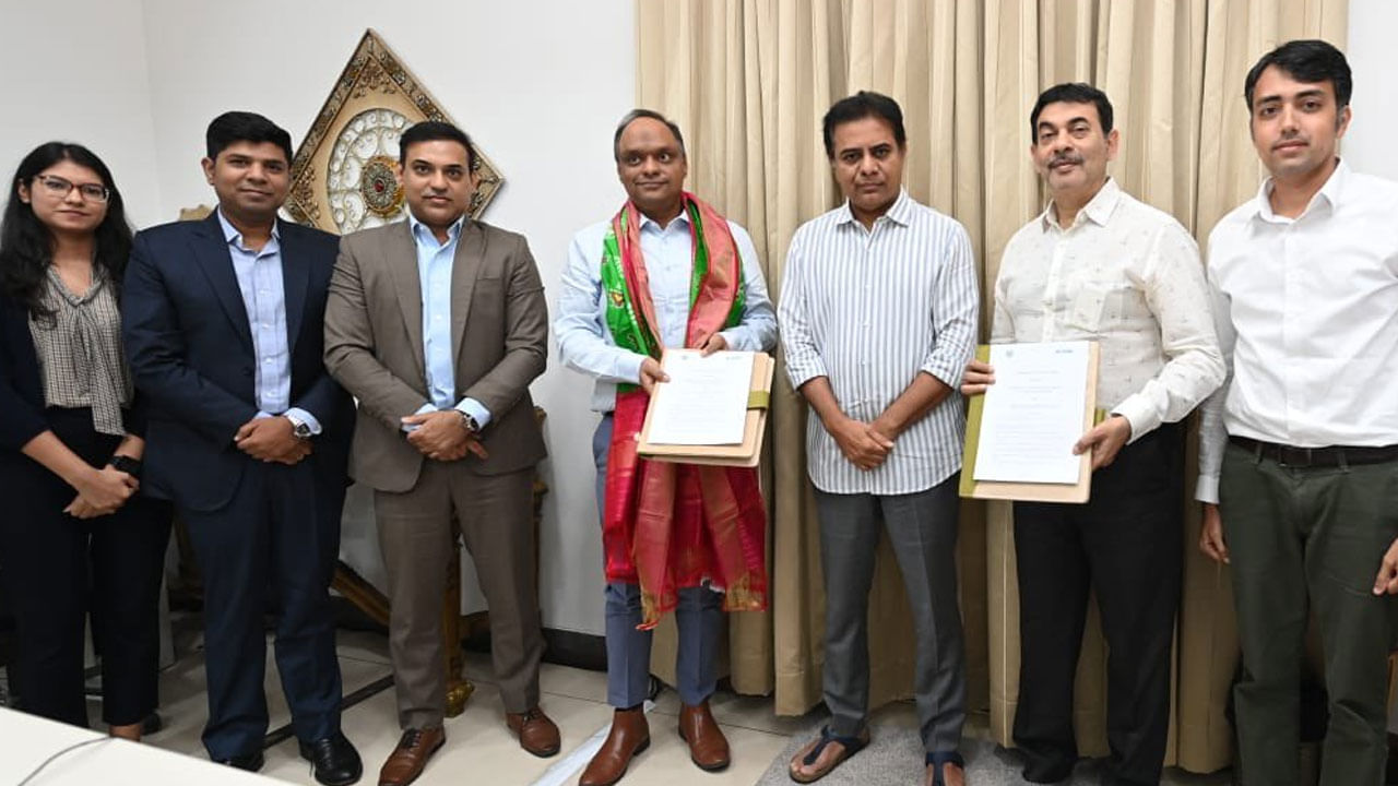 Telangana: తెలంగాణకు పెట్టుబడుల వరద.. ముందుకొచ్చిన మరో పెద్ద కంపెనీ.. హర్షం వ్యక్తం చేసిన మంత్రి KTR..