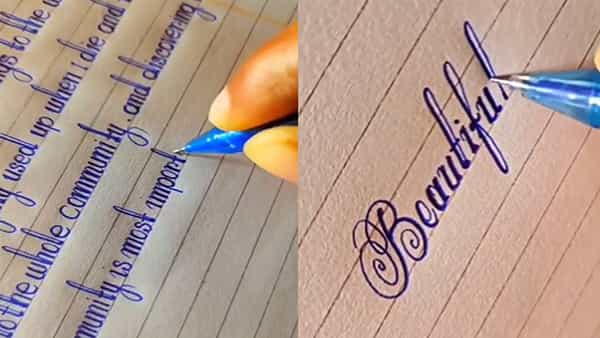 Beautiful Handwriting: చేతి రాత కూడా అందమైన ఆర్ట్.. మీరు ఎప్పుడైనా ఇంత అందమైన చేతిరాతను చూశారా..