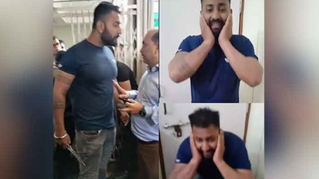 బిల్డప్ బాబాయ్.. ఏడు హత్యలు చేశానంటూ విర్రవీగాడు.. పోలీసుల ఎంట్రీతో సీన్ రివర్స్.. వీడియో