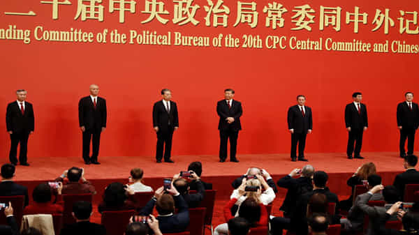 Xi jinping New Team: చైనా కమ్యూనిస్ట్ పార్టీలో జిన్పింగ్ మద్దతుదారులకే పదవులు.. నలుగురు కీలక నేతలు ఔట్..