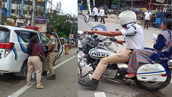 Telangana: సైబరాబాద్ ట్రాఫిక్ పోలీసులసేవలు భేష్! సకాలంలో పలువురు గ్రూప్ 1 అభ్యర్ధులను పరీక్ష కేంద్రాలకు చేర్చిన వైనం