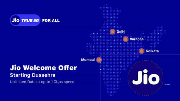Jio True 5G: కస్టమర్లకు గుడ్న్యూస్.. దసరా నుంచి ఈ నాలుగు నగరాల్లో జియో 5 జీ సేవలు
