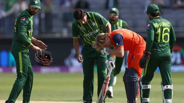 T20 World Cup: 142 కిమీ వేగంతో పాక్ బౌలర్ రాకాసి బౌన్సర్.. క్రీజులోనే కూలబడిపోయిన డచ్ బ్యాటర్