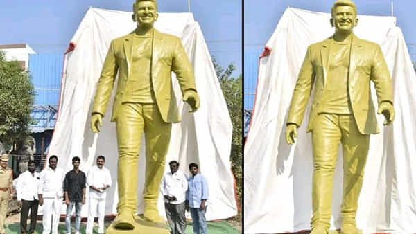 Puneeth Rajkumar: తెనాలిలో ఆకట్టుకుంటోన్న పునీత్ రాజ్కుమార్ భారీ విగ్రహం.. తయారీ, ప్రత్యేకతలివే