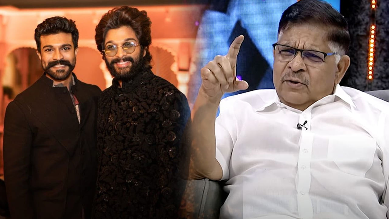 Allu Aravind : అల్లు అర్జున్.. రామ్ చరణ్‏తో మల్టీస్టారర్.. అప్పుడే టైటిల్ కూడా ఫిక్స్ చేసిన అల్లు అరవింద్..