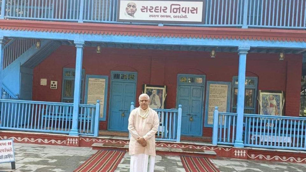 B L Santosh Gujarat Visit