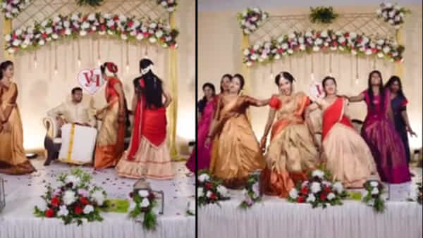 Bride Dance Video: వివాహ వేదికపై డ్యాన్స్ తో దుమ్ము రేపిన నవ వధువు.. కళ్లుతిప్పులేకపోయిన అతిధులు