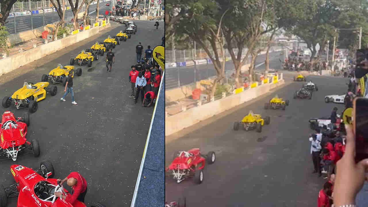 Formula Car Race: హుస్సేన్‌సాగర్‌ తీరాన కార్‌ రేసింగ్‌ షో.. రేస్‌ను వీక్షించేందుకు భారీగా తరలివచ్చిన అభిమానులు