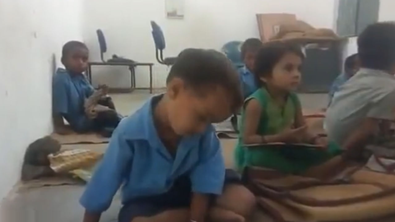 Student Video: క్లాస్ రూమ్ లో చిన్నారి నిద్రపోవడలో బిజీ బిజీ.. మీ బాల్యం కనులముందుకు తెచ్చే వీడియో వైరల్..