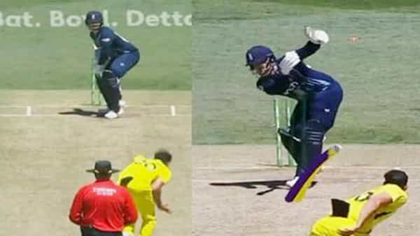 AUS vs ENG: స్టార్క్ సూపర్ ఇన్స్వింగర్.. దెబ్బకు వికెట్లు ఢమాల్.. మాడిపోయిన రాయ్ ముఖం