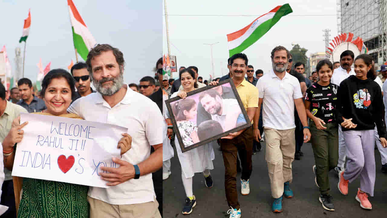 Bharat Jodo Yatra: అక్కడ భారత్- బంగ్లాదేశ్‌ మ్యాచ్.. ఇక్కడ బౌలింగ్ తో ఆకట్టుకున్న రాహుల్ గాంధీ..