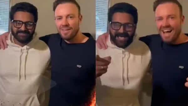 Rishab Shetty: మిస్టర్ 360ని కలిసిన రిషబ్.. కాంతారా అంటూ రచ్చ చేసిన స్టార్స్.. అదిరిపోయిన వీడియో