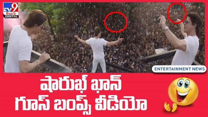 Shah Rukh Khan: షారుఖ్ ఖాన్ గూస్ బంప్స్ వీడియో.. క్రేజ్ చూస్తే మైండ్ బ్లాకే Shah Rukh Khan: షారుఖ్ ఖాన్ గూస్ బంప్స్ వీడియో.. క్రేజ్ చూస్తే మైండ్ బ్లాకే