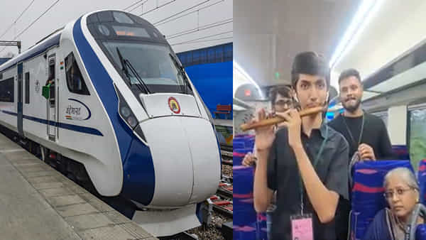 Watch Video: వందేభారత్లో వందేమాతరం.. కుర్రాడి ఫ్లూట్ ట్యాలెంట్కు ప్రయాణికులు ఫిదా..