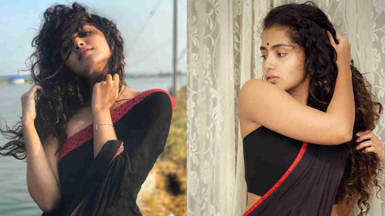 Anupama parameswaran: బ్లాక్‌ శారీలో తళుక్కుమన్న అనుపమ.. సోషల్‌ మీడియాను షేక్‌ చేస్తోన్న ఫొటోలు.