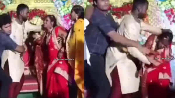 Weding Video: పెళ్లిపీటలపైనే వధూవరుల ఫైటింగ్.. కారణమేంటో తెలిస్తే ఆశ్చర్యపోవాల్సిందే
