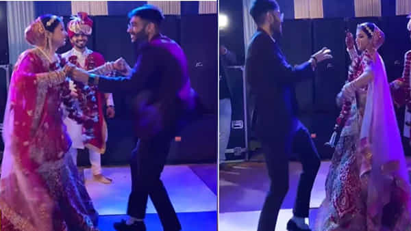 Viral Video: వేదికపై తన వదినని పాటతో ఫ్యామిలీలోకి ఆహ్వానిస్తున్న మరిదితో వధువు డాన్స్.. వరుడి రియాక్షన్ అదుర్స్..