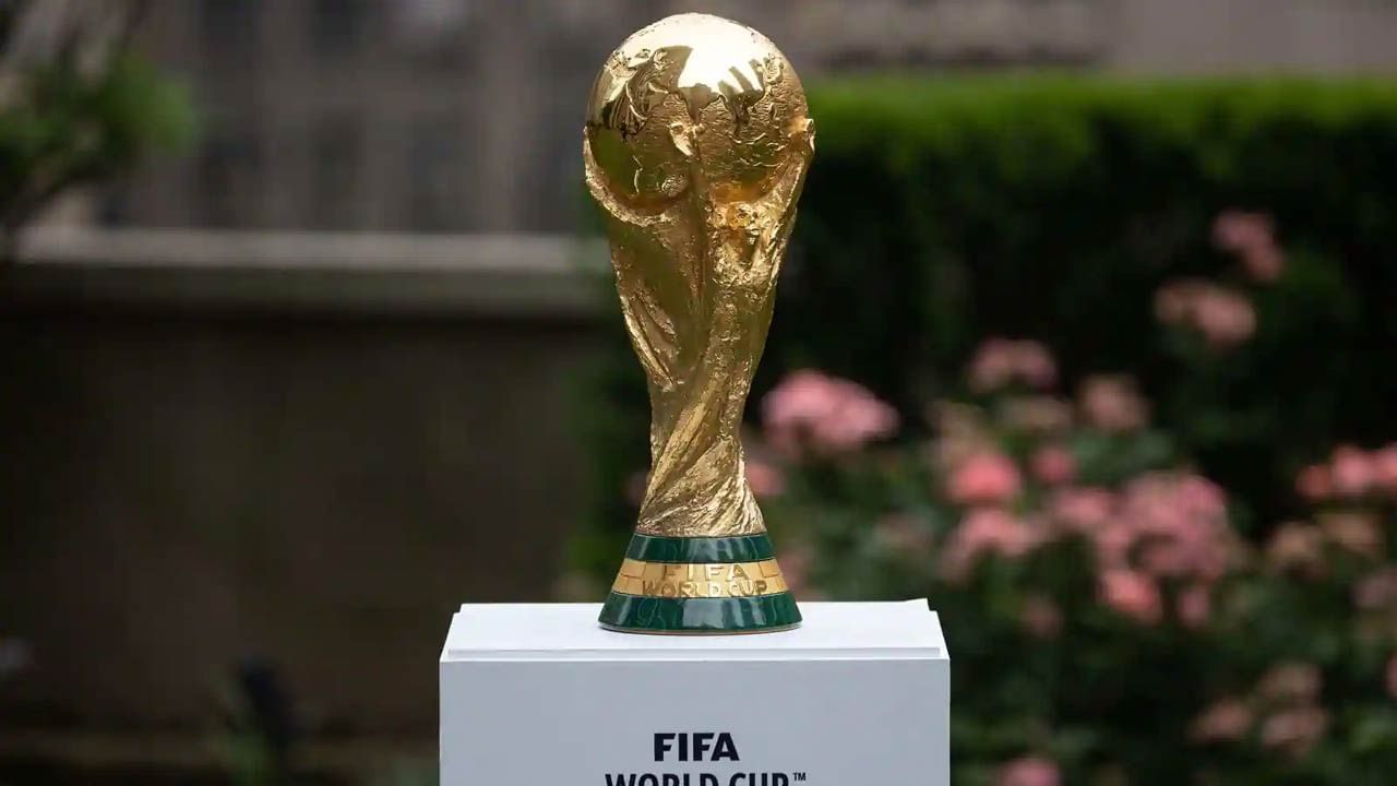 Since 1974, the FIFA World Cup has been awarded to winners instead of the Rimet Trophy.  It measures 36.5 cm in length, weighs 6.175 kg and is made of 4,927 grams of pure gold.  The World Cup trophy is worth $1,61,000.  Due to security reasons, the winners could not take home such a valuable trophy.