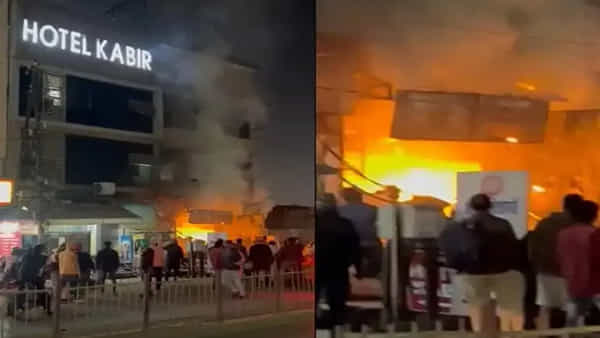 Fire In Restaurant: బెస్ట్ బిర్యానీ రెస్టారెంట్లో భారీ అగ్నిప్రమాదం.. గ్యాస్ సిలిండర్ పేలుడుతో ఎగిసిపడ్డ మంటలు..