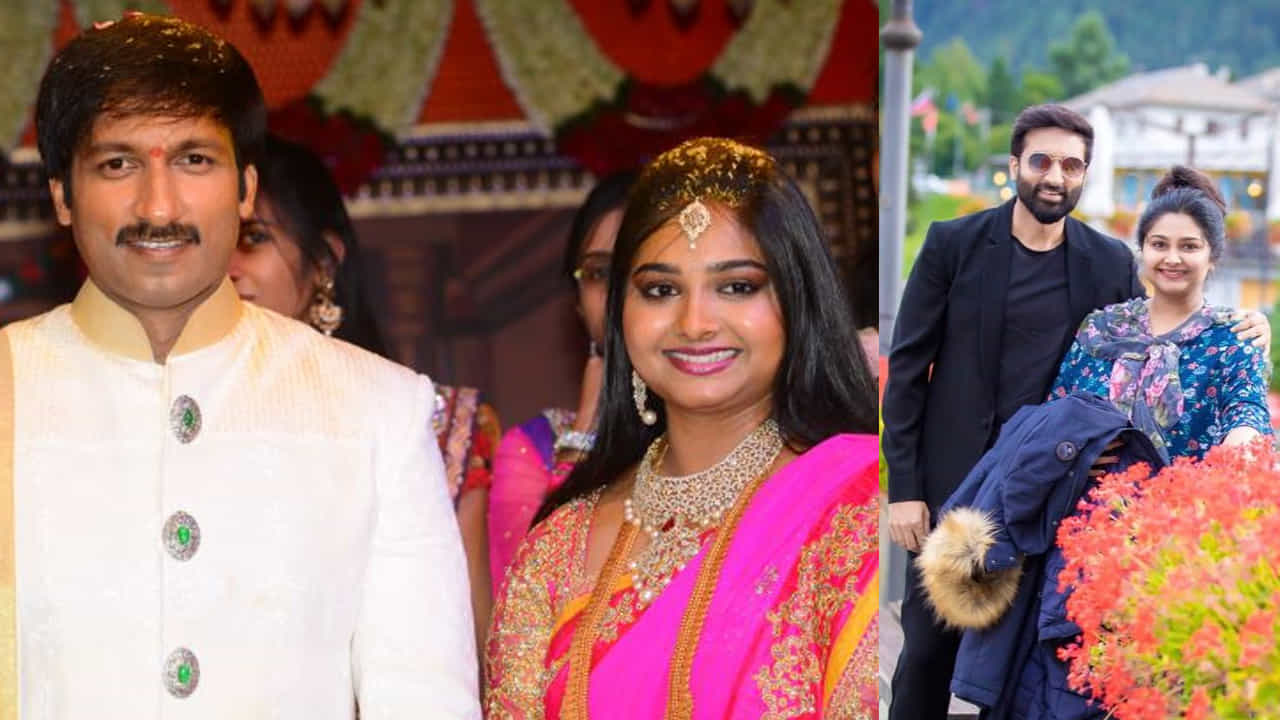 గోపీచంద్ భార్య రేష్మ.వీరి పెళ్లి కూడా 2013 లో వైభవంగా జరిగింది.