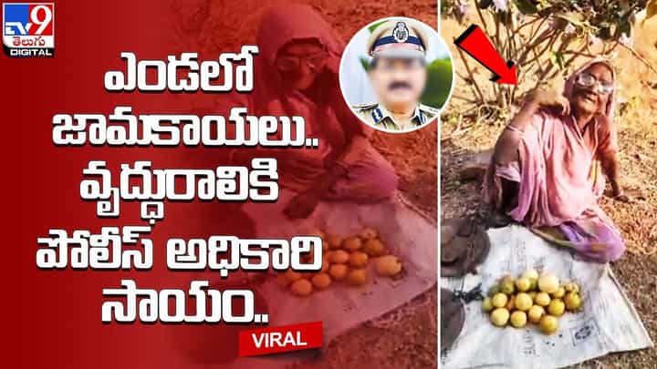 ఎండలో జామకాయలు వృద్ధురాలు.. పోలీస్ అధికారి ఏం చేసాడంటే ?? ఎండలో జామకాయలు వృద్ధురాలు.. పోలీస్ అధికారి ఏం చేసాడంటే ??