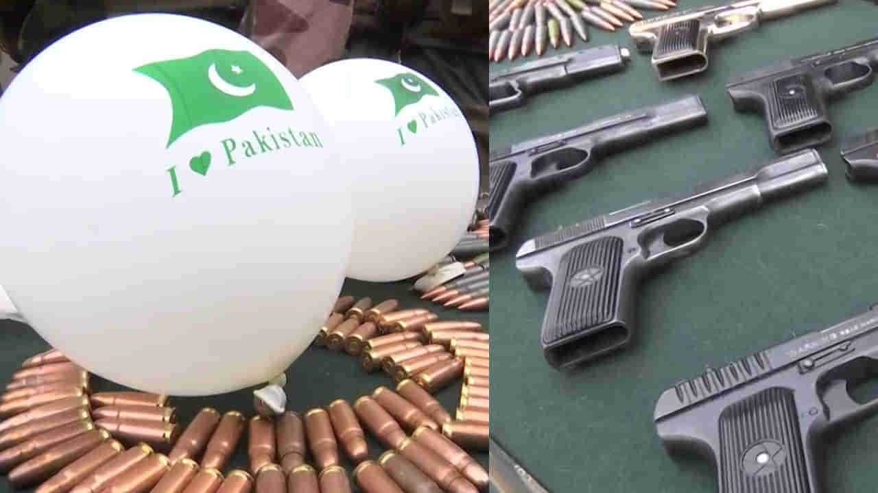 Jammu Kashmir: జమ్ముకశ్మీర్‌లో ఉగ్రకుట్ర భగ్నం.. బారాముల్లాలో టెర్రరిస్టుల భారీ డంప్‌ స్వాధీనం.. పాక్, చైనా ఆయుధాలు లభ్యం..