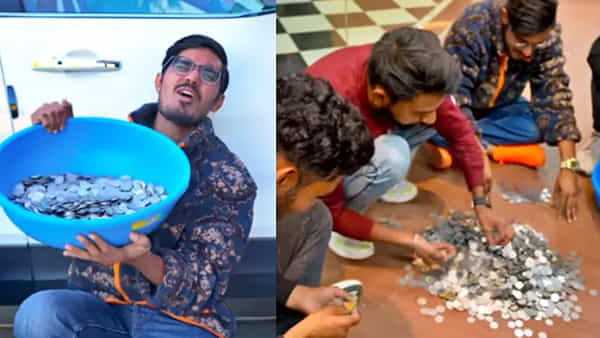 Viral Video: 1.5 లక్షల చిల్లర కాయిన్స్తో ఐఫోన్ కొనాలనుకున్న కుర్రాడు.. కానీ సీన్ రివైర్సయ్యింది